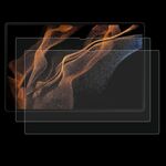 2 PCS 9h 2.5D Film in vetro tablet temperato a prova di esplosione per Samsung Galaxy Tab S8 Ultra / X900