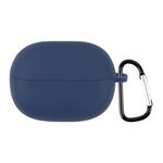 Per Xiaomi Redmi Buds 3 Lite Custodia protettiva per auricolari in silicone con gancio (blu navy)