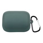 Per custodia protettiva per auricolari in silicone di Germogli protoi con gancio (verde scuro verde)