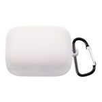 Per custodia protettiva per auricolari in silicone di BUDS BUDS PROS con gancio (bianco)