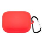 Per custodia protettiva per auricolari in silicone PRO BUDS PROS con gancio (rosso)
