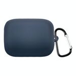 Per custodia protettiva per auricolari in silicone di BUDS PROS con gancio (Blu di mezzanotte)