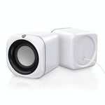A1 VERSIONE STANDARD STANDARD USB Mini altoparlante con cablaggio con filo ad alto volume, lunghezza cavo: 1,1 m (bianco)