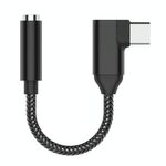 TA14 USB-C / TYPE-C maschio a 3.5mm Audio Audio Adattatore auricolare auricolare (nero)