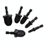 6 pz / set tubo dritto metalmetro alesatore esagono gambo elettrico espansore