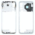 Piastra di lunetto originale con telaio centrale per Xiaomi Redmi Nota 10 5G / Redmi Nota 10t 5G M2103K19G, M2103K19C (Bianco)