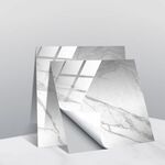 20 pezzi 10 cm PVC Crystal Crystal Crystal Pellicola Geometric Pattern Mattonelle Adesivo murale (TS226)