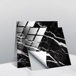 20 pezzi 10cm PVC Crystal Crystal Crystal Pellicola Geometric Pattern Mattonelle Adesivo da parete (TS228)