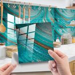 20 pz 10cm PVC Crystal Crystal Crystal Pellicola Geometric Pattern Mattonelle Tele Wall Sticker (TS233)