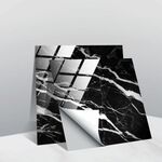 20 PCS 20 cm PVC Crystal Crystal Crystal Pellicola Geometric Pattern Mattonelle Adesivo da parete (TS228)