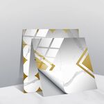 20 PCS 20cm PVC Crystal Crystal Crystal Pellicola Geometric Pattern Mattonelle Adesivo murale (TS235)