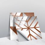 20 pezzi 20 cm PVC Crystal Crystal Crystal Pellicola Geometric Pattern Mattonelle Adesivo murale (TS237)