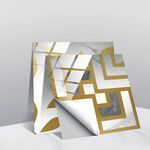 20 PCS 20 cm PVC Crystal Crystal Crystal Pellicola Geometric Pattern Mattonelle Adesivo da parete (TS239)