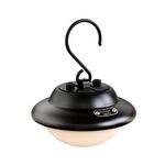 Luce da campeggio USB USB portatile all'aperto (nero)