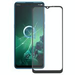 Per Alcatel 3x (2019) 5048 5048U 5048Y Lente in vetro esterno dello schermo anteriore (nero)