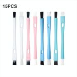 15 pezzi Brush Brush Brush Brush Maker Grinder Pennello in setole Piccola (consegna colore casuale)