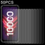 50 PCS 0.26mm 9h Film di vetro temperato 9h 2.5D per Ulefone Power Armor 14 Pro