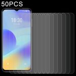 50 Pz 0.26mm 9h 2,5D film in vetro temperato per Meizu Meilan 10