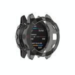 Per Garmin Fenix ​​6/6 Pro Smart Watch Hear Smart Coverage Custodia protettiva TPU (nero trasparente)