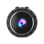 X10 HD Infrared Night Vision Mini Wifi Camera con base (nero)