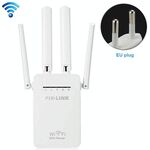Ripetitore Wireless Smart WiFi Router con 4 Antenne – Spina UE Bianco EDA00229301B 6922395831017