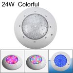 Lampada da parete per piscina in plastica ABS 24W Luce subacquea (colorata)