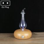 Spruzzatore automatico di alcol per macchina per aromaterapia con diffusore di olio essenziale di legno, specifica spina: spina europea (marrone chiaro)