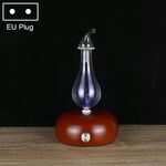 Spruzzatore automatico di alcol per macchina per aromaterapia con diffusore di olio essenziale di legno, specifica spina: spina europea (marrone scuro)