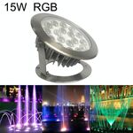 Luce subacquea per piscina con luce subacquea a LED da 15W Square Park Landscape