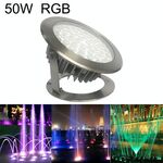 Luce subacquea per piscina con luce subacquea a LED da 50W Square Park Landscape (RGB)