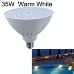 Lampadina per piscina a LED in plastica ABS, luce subacquea, colore chiaro: luce bianca calda (35W)