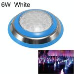 6W LED Luce subacquea per piscina a parete in acciaio inox a parete (luce bianca)