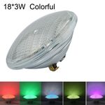 Sorgente luminosa subacquea a LED da incasso per piscina 18x3W (luce colorata)