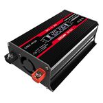 Zhizun Inverter sinusoidale modificato da 12V a 220V 4000W per auto (nero)