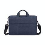 ND05SDJ Oxford Panno + Borsa a tracolla portatile per laptop in nylon, Dimensioni: 15.6 pollici (blu navy)