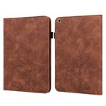 Per Samsung Galaxy Tab A 10.1 2019 T510 Pizzo Flower Embossing Pattern Caso in pelle flip orizzontale con supporto e carte e portafoglio con portafoglio e cornice fotografica (marrone)