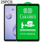 Per Samsung Galaxy Tab A 8.4 2020 25 PCS Full Screen a schermo intero Pellicola in ceramica