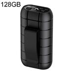 B800li Clip-on HD Riduzione della riduzione della riduzione della riduzione della penna, supporto della scheda TF e della registrazione one-Key & OTG, Capacità: 128 GB (Nero)