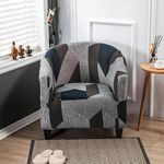 Copertura del divano stampata a semicerchio singolo all-inclusive elastico (chiamata dei tempi)