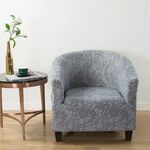 Copertura del divano stampata a semicerchio singolo all-inclusive elastico (vita urbana)