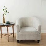 Copertura del divano stampata a semicerchio singolo all-inclusive elastico (a perdita)