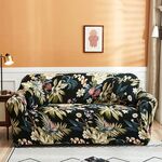 Copertura del divano antiscivolo elastico a doppia copertura elastica (orchidea)