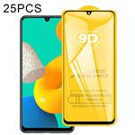 Per Samsung Galaxy M32 4G 25 PCS 9D Pellicola integrale in colla full schermo integrale