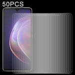 Per vivo V21 / V21 5G 50 PCS 0.26mm 9h 2.5D film in vetro temperato