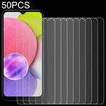 Per Samsung Galaxy A03S 50 PCS 0.26mm Film in vetro temperato 9h 2.5D