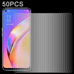 Per OPPO A93 5G / A93S 5G 50 PCS 0.26mm 9h 2.5D film in vetro temperato