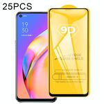 Per OPPO A93 5G / A93S 5G 25 PCS 9D colla a schermo intero a schermo intero in vetro temperato