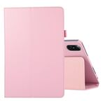 Per l'onore Tablet V7 Pro Litchi Texture Colore solido Colore orizzontale Cassa in pelle flip con titolare e penna slot (rosa)