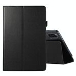 Per l'onore Tablet V7 Pro Litchi Texture Custodia in pelle a flip orizzontale a colori solido con supporto e slot da penna (Balck)