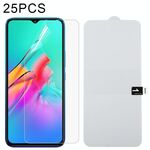 Per INFINIX SMART 5 25 PCS Pellicola di idrogel a prova di esplosione a schermo intero